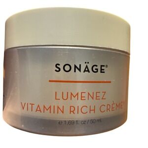Sonage Lumenez Vitamin‎ Rich Creme Face Moisturizer 1.69 fl oz 50ml New